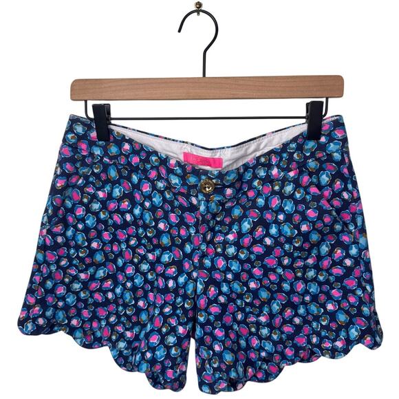 LILLY PULITZER Buttercup Shorts Seabreeze Blue Low Tide  Spotted in the Wild - Picture 1 of 9